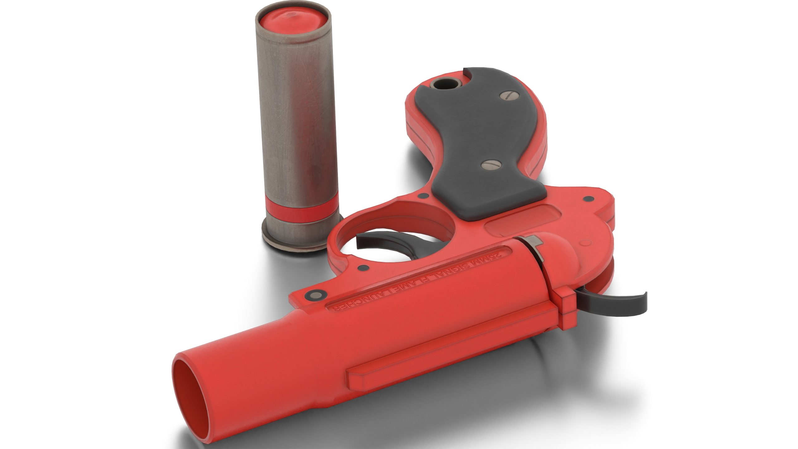 Flare Gun - Photo d'un pistolet de détresse utilisé lors des expéditions polaires